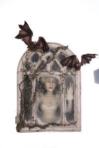 Collezione Katherine's Gladys Grimoire alla finestra Halloween - Foto 1 di 5