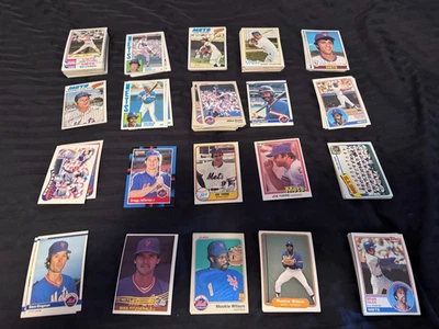 Лот бейсбольных карточек New York Mets 1970-1990-е - Изображение 1 из 4