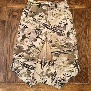Men’s Under Armour RR Raider Lite Pant Barren Camo Black 34x32 Convertible Lined - Picture 1 of 13