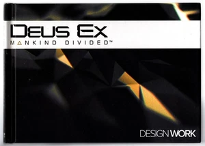 Deus Ex Mankind Divided Design Work Book - Titan Books Art Book - Picture 1 of 9