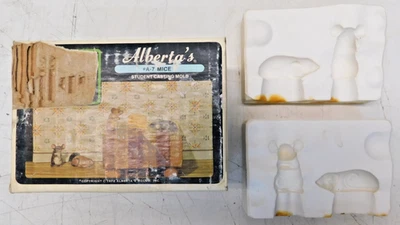 Molde de fundición vintage Alberta's Molds Inc. 1972 ratones #A-7 estudiante #60 Foto 1 de 4