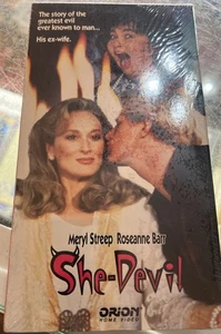 She Devil Meryl Streep Roseanne Barr VHS Video Cassette Brand New Factory Sealed - Picture 1 of 3