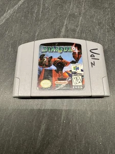 Starfox 64 (Nintendo 64, 1997) Authentic! Tested & Works N64 - Loose Cartridge - Picture 1 of 4