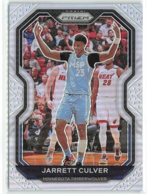 Jarrett Culver 2020-21 Panini Prizm Silver Minnesota Timberwolves #238 - Image 1 of 2