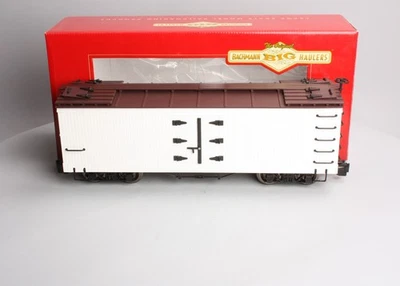 Bachmann 93270 G Scale Unlettered White "L" Reefer Car EX/Box - Image 1 of 4