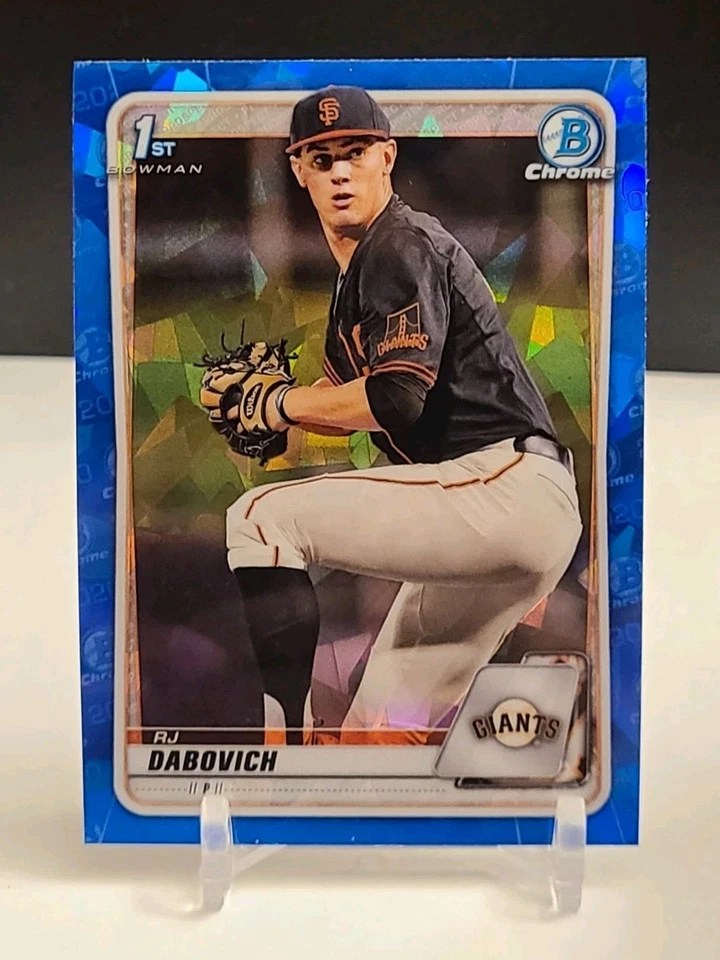 2020 Bowman Draft Sapphire RJ Dabovich #BD-148 1st Bowman RC - Image 1 of 2
