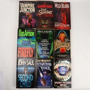 Taschenbücher aus der Hölle - 9 Bücher Lot - Vintage Horror (Signet, Tor, Zebra) AS - Bild 1 von 5