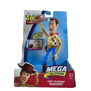Vintage Toy Story Woody Mega Action Hat Flingin Woody Mattel V0762 New NOS - Picture 1 of 11