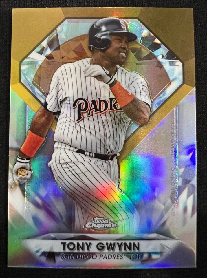 TONY GWYNN 2022 Topps Chrome Update Diamond Greats Refractor #DGC-44 MLB HOF - Image 1 of 1
