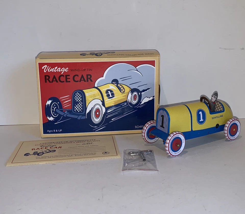 Schylling Tin Toy Collector Series "vintage Dog & Ball” Pre Owned MINT