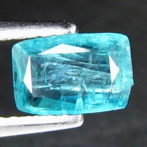 0,70 CTS ¡DESLUMBRANTE! PIEDRAS PRECIOSAS DE GRANDIDIERITA NATURAL VERDE AZULADO NEÓN - Imagen 1 de 3