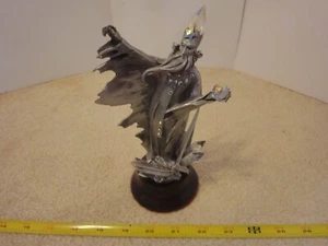 Vintage Ice Wizard Perth Pewter statue figurine, James Lane Casey, 8" figure. - Picture 1 of 10