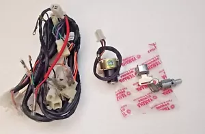 YAMAHA RX100 IGNITION LOCK SWITCH & WIRE HARNESS RX RS100 RX125 RX 100 RX135 - Picture 1 of 4