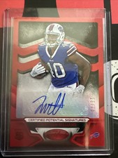 2016 Certified Potential Autographs Mirror Red #CPSJW Jonathan Williams Auto /75