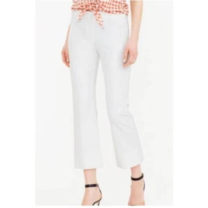 $128 NUEVO CON ETIQUETAS J CREW Invierno Blanco Teddie Kick Pantalones Cortos Elásticos Algodón PULIDO! 2 - Imagen 1 de 15