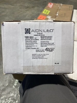 Aion LED D100-DC 24V DC Dimming Magnetic LED Driver 120V-Wet Location D100DC NEW - Image 1 of 4
