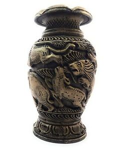 Polyresin Flower Pot Antique Look Designer Flower Vase For Home Decor Bronze