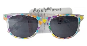 Disney Parks Mickey Mouse Ear Balloons Icons Multicolor Adult Sunglasses - Picture 1 of 3