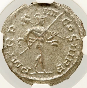 POSTUMUS 263AD Cologne Authentic Ancient Roman Billon Silver Coin NGC i121415 - Picture 1 of 4