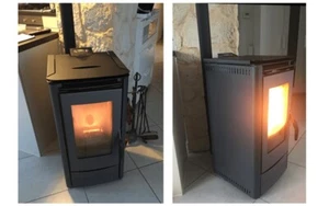 STUFA A PELLET THERMOROSSI URBAN DA 7KW CON RENDIMENTO SUPERIORE ALL'85% - Imagen 1 de 2