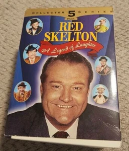 Red Skeleton A Legend Of Laughter 5 VHS Cassette Box Set Tested Plays - Picture 1 of 24