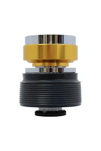 Kit Boss de Volante Chromado Oro Liberación Rápida para MARUTI GYPSY 031 - Imagen 1 de 4