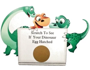 Baby Shower Scratch Off Game, Dinosaurs 20 Ct. - Picture 1 of 3