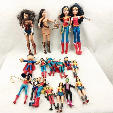 DC Super Hero Girls Dolls & Bendables Lot Create Your Own Lots Cover