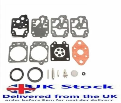 RYOBI RY34447 Carburettor Repair Service carb Kit Carby Gasket Set Foto 1 de 4