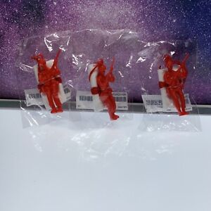 Supreme Parachute Toy Paratrooper Mini Army Man Red FW19 LOT OF 3 FREE SAME DAY