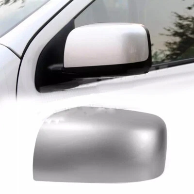 Cubierta de tapa de espejo retrovisor lado conductor izquierdo plateado para Nissan Rogue 2008-2015 Foto 1 de 3