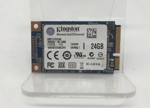 Genuine Kingston 24GB mSATA SSD Solid State Drive SMS151S3/24G - Free Shipping - Picture 1 of 2
