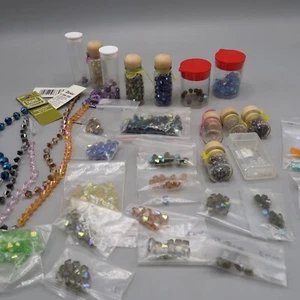 Lote de 3-5 mm de cuentas Galería Darice Joyería Cuentas Artesanales Cristal Redondo - Imagen 1 de 10
