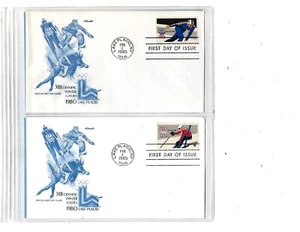 US: 2 FDCs XF 52505 - Picture 1 of 1