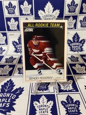 1991-92 Score American Sergei Fedorov #352 HOF