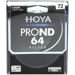 Hoya PRO ND64 Filter 6 Stops 72Mm Light Loss - Picture 1 of 2
