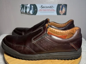 Mocasines Clarks Unstructured acolchados marrón sin cordones para hombre talla 11M - Imagen 1 de 9