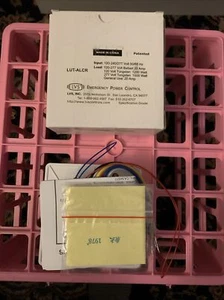 LVS Emergency Power Control 120-240/277  LUT-ALCR - NEW - Picture 1 of 6