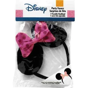 Minnie Mouse Dream Disney Kids Dress Up Birthday Party Favor Bow Headband - Picture 1 of 1