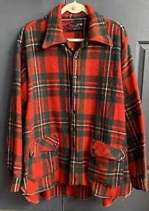 Mountaineer Standfast NZ Wool Outdoor Plaid Shirt Vintage XXOS, Modern Plus Size - Picture 1 of 15