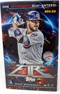 2018 TOPPS FIRE BASEBALL COLLECTOR BOX BLOWOUT CARDS - Picture 1 of 2