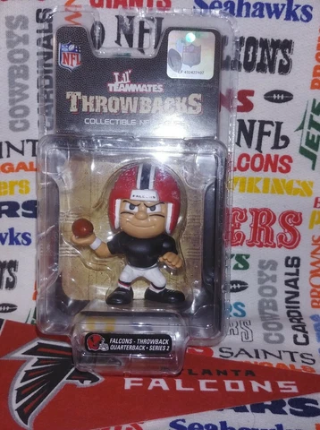 NFL Lil' Teammates Series 2 Atlanta Falcons Throwback Quarterback figure Cover