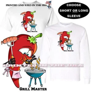 Camiseta gráfica de dibujos animados chile chile chile barbacoa S-5X - Imagen 1 de 4