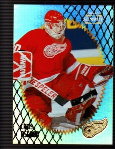 1996-97 Pinnacle Summit PREMIUM STOCK #135 Chris Osgood DETROIT RED WINGS