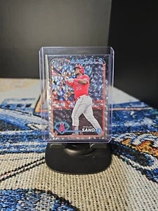 2024 Topps #US292 Miguel Sano PLATA CRAQUELADO FOIL Super Box Los Angeles Angels - Imagen 1 de 2