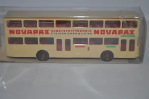 Wiking 730 (730/13b) MAN SD 200 Double Deck Bus ("NOVAPAX) - NEW w/BOX - Picture 1 of 5