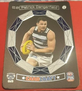 Team Coach Card Craft 2021 Patrick Dangerfield CC-07 #1 - Geelong Cats - Imagen 1 de 1