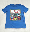 Marvel Youth Boys Size 7 T Shirt Short Sleeve Graphic Print Marvel Character