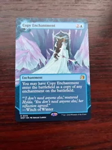 1x SHOWCASE COPY ENCHANTMENT - Commander - MTG - Magic the Gathering - Foto 1 di 1