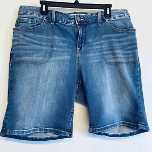 Torrid Denim blaue Jeansshorts Damen Übergröße 20 - Bild 1 von 8